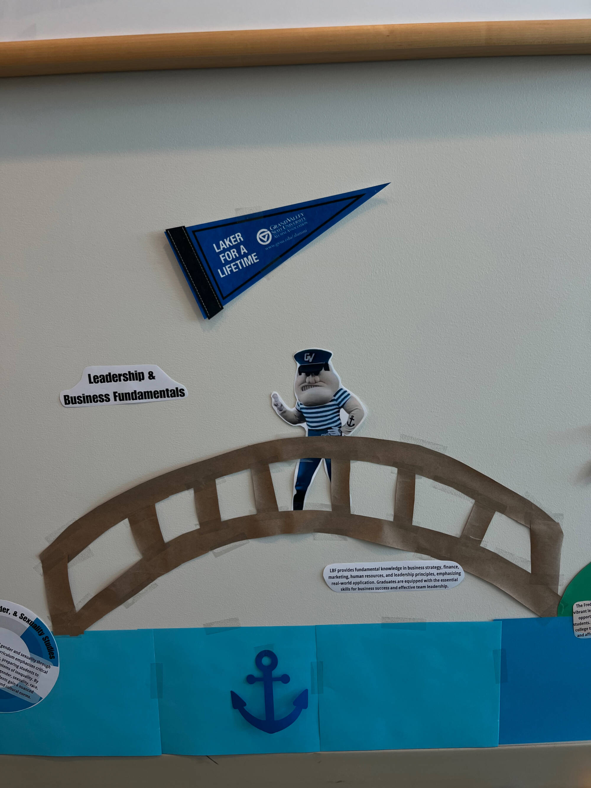 Photo of homecoming decorations